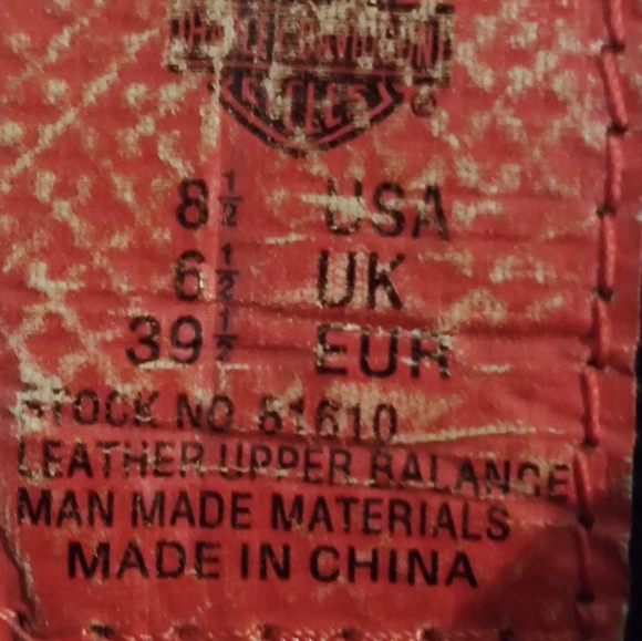 Harley Davidson Dipstick 81610 Black Leather Motorcycle Boots women’s  Sz. 8.5 - Picture 10 of 10